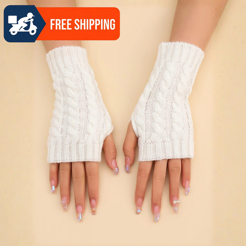 Women knitted fingerless - women's,