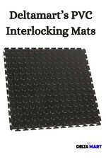 "Heavy-Duty Interlocking Garage Flooring Tiles –5mm Thick PVC Workshop & Gym Mat