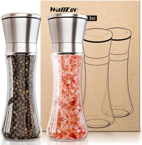 2pcs salt pepper - salt, grinder