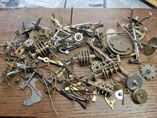 Large Lot of Clock Parts