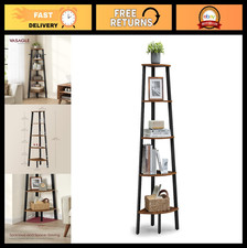 5-Tier Corner Bookcase Ladder