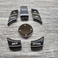 BMW 1 3 5  Series E81 E92 E60 CIC CONTROLLER REPLACEMENT BUTTONS IN PIANO BLACK