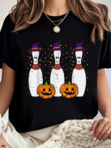 100 cotton halloween bowling - halloween,