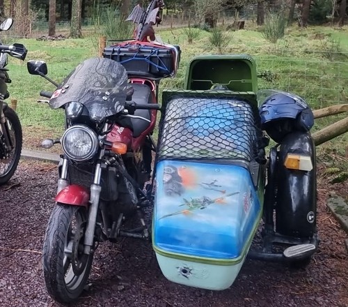 Kawasaki sidecar outfit - kawasaki,