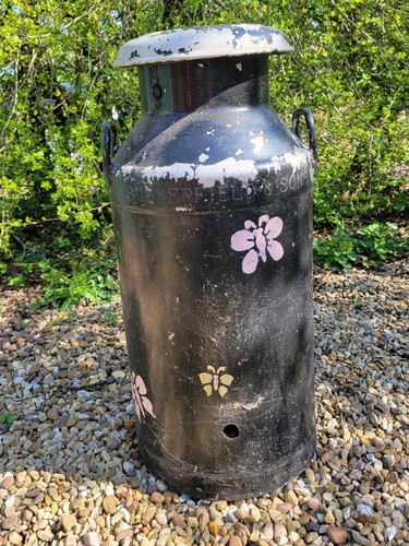 Vintage aluminium gallon - aluminium,