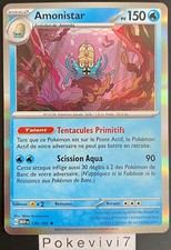 Pokemon Card AMONISTAR 139/165 HOLO EV3.5 Scarlet and Purple MEW 151 FR NEW