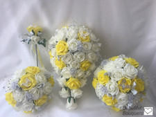 Wedding flowers yellow rose - wedding,