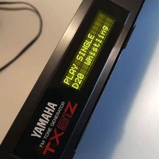 JUNK YAMAHA TX81Z Tone Generator MIDI Synthesizer Rack Mount Japan