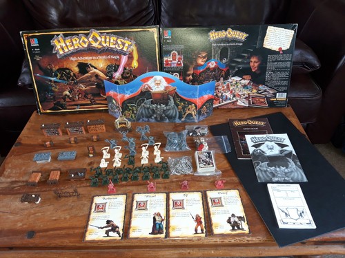 Vintage 1989 heroquest board - vintage,