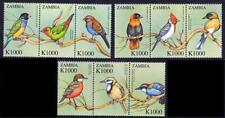 ZAMBIA 2000 singing BIRDS SC#898a-i mnh neuf ** ??FREE SHIPPING??