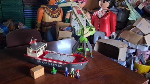 Playmobil 4470 harbour - harbour, crane