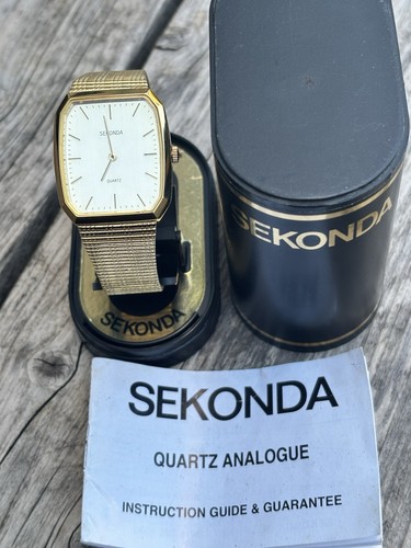 Vintage sekonda gold tone - vintage,