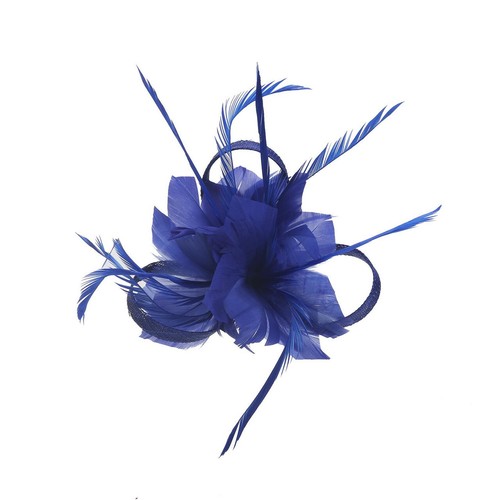 Flower hair clip feathers - hair,