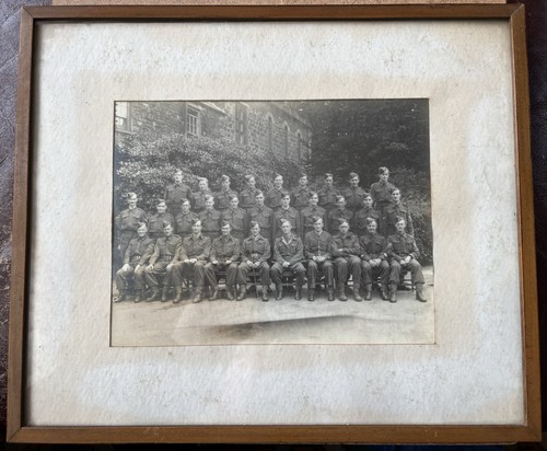 Ww2 framed royal medical corps - ww2,