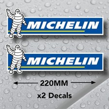 Michelin Man Vinyl Sticker X2