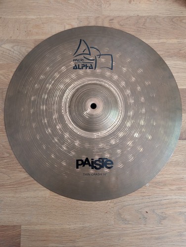 Paiste alpha 16inch thin - 16inch, crash