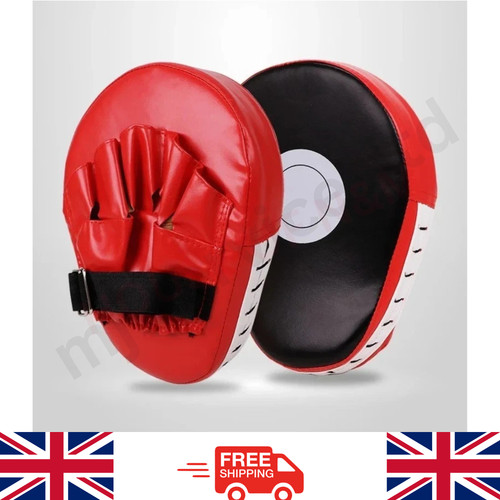Curved boxing punch - curved, mitts