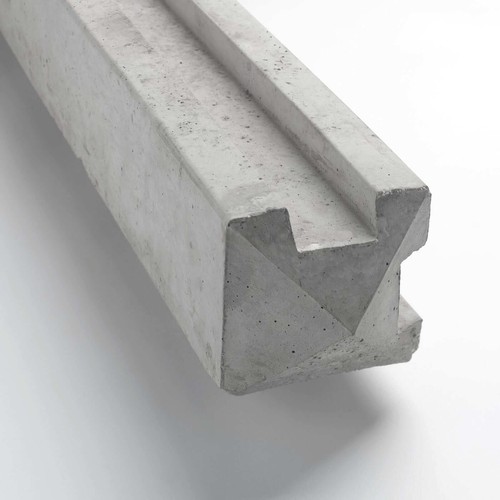 8ft slotted corner concrete - 8ft,