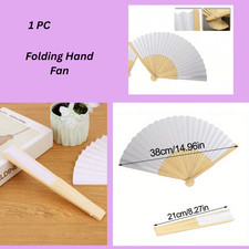 White Paper Fan Folding Hand