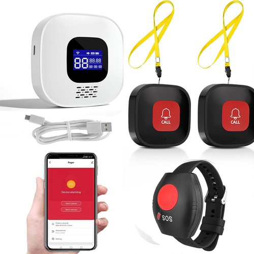 Sos call buttons wireless - sos,