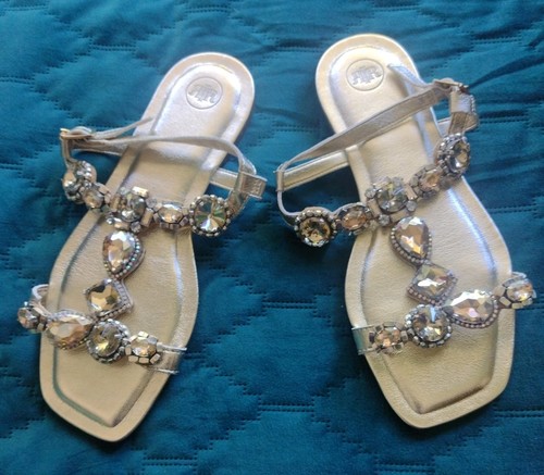 River island jewelled sandals - island,