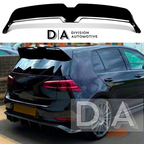 Gloss black rear - boot, spoiler