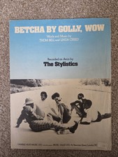 Betcha By Golly Wow Vintage Sheet Music 