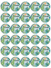 Dinosaur Personalised x 30