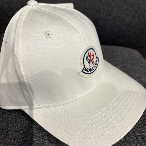 White moncler cap - white,