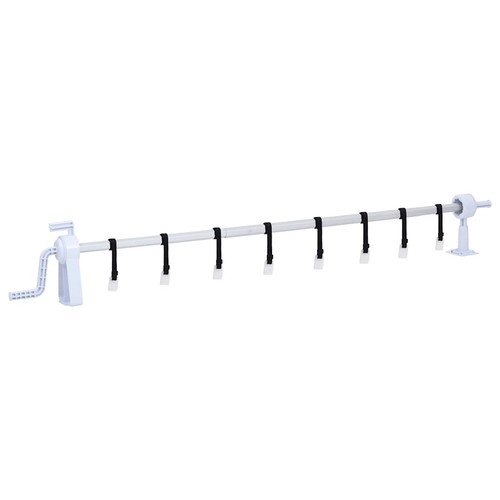 Pool cover roller - with, plastic