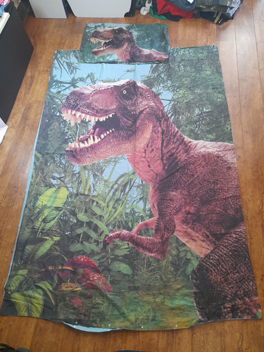 Dinosaur rex single bed - t,