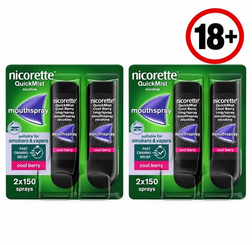 Nicorette quickmist cool berry - quickmist,