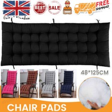 Sun Lounger Cushion Pad Replacement Cotton Garden Outdoor Chair Seat Recliner
