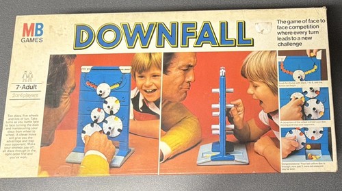 Vintage downfall board game - board,