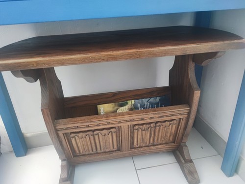 Old charm magazine rack with - charm,