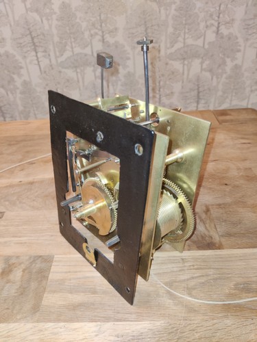Antique brass longcase - clock, &