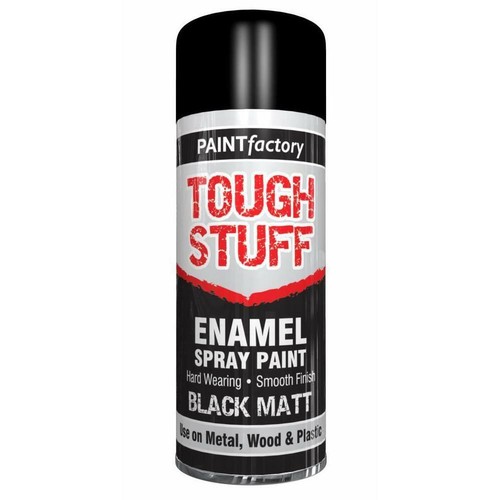 Tough stuff enamel black - 1x,