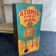 Atomic Robot Man 1995 Clock Work Robot Vintage/ Retro Toy Looks Cool