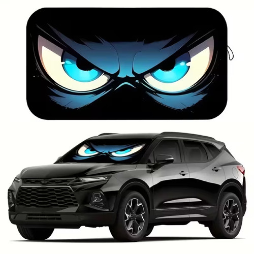 Eyes car windshield sun shade - windshield,