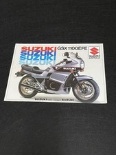 Suzuki GSX1100 EFE Original Sales Brochure A4 Size Australian Genuine Item. 220