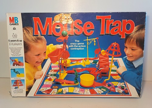 Vintage mouse trap board - mouse,