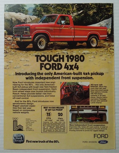 1980 ford 4x4 american built - 1980,