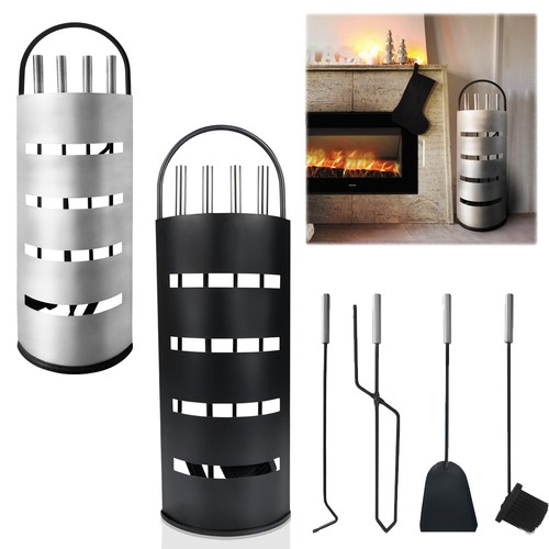 Piece fireplace tool set - tool,