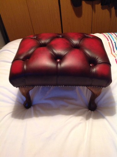 Red oxblood antique - oxblood, leather