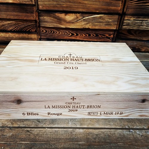 Shallow half size wooden wine - size,