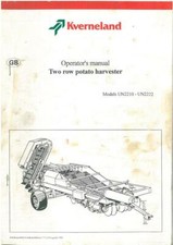 Kverneland 2 Row Potato