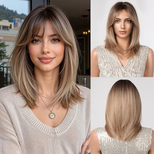 Ombre blonde bob - bob, wig