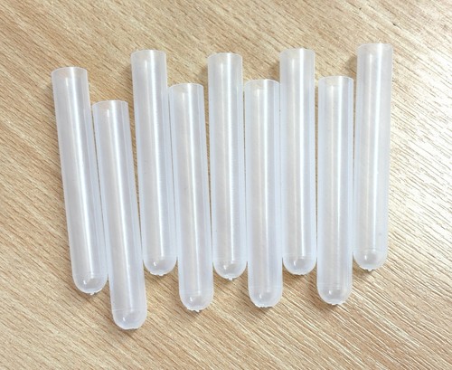 Plastic test tube rimless - plastic,