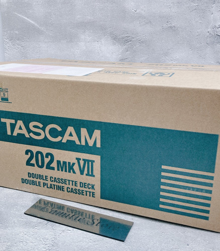 Tascam 202mkvii 202mk7 double - tascam,