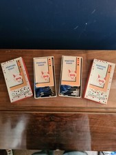 Vintage Hunting Whist Score Cards X2